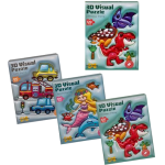 3D Look Visual Puzzle - 120 Piece